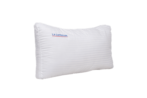 Almohada de Fibra 80x50  Doble Altura Línea Fibra D'Oro