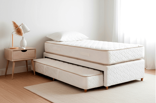 Colchón y Sommier Dual 1 Plaza 100x200