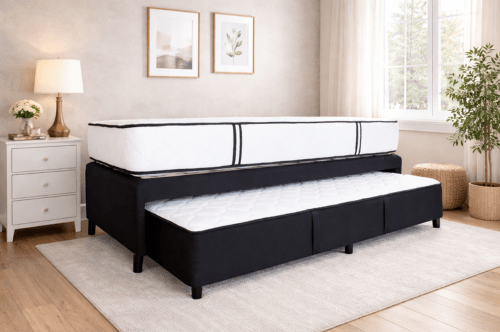 Sommier + Carrito Dual LC 1 Plaza 90x200